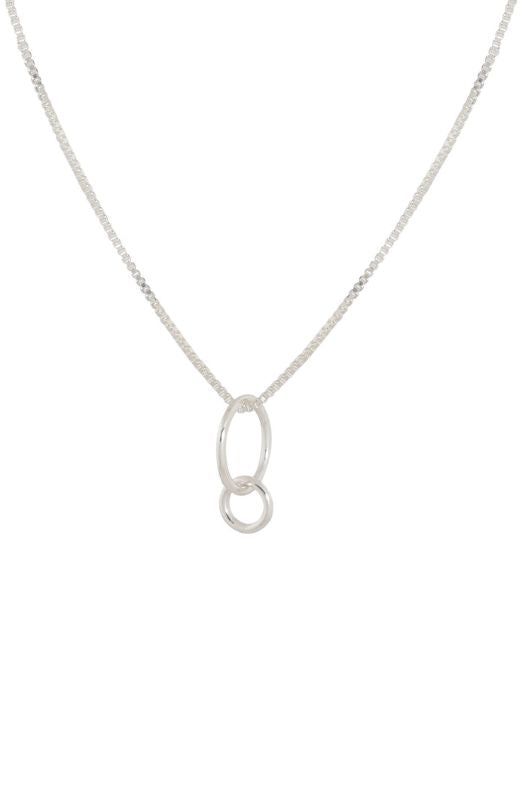 Ketting hold on baby*45cm*silver